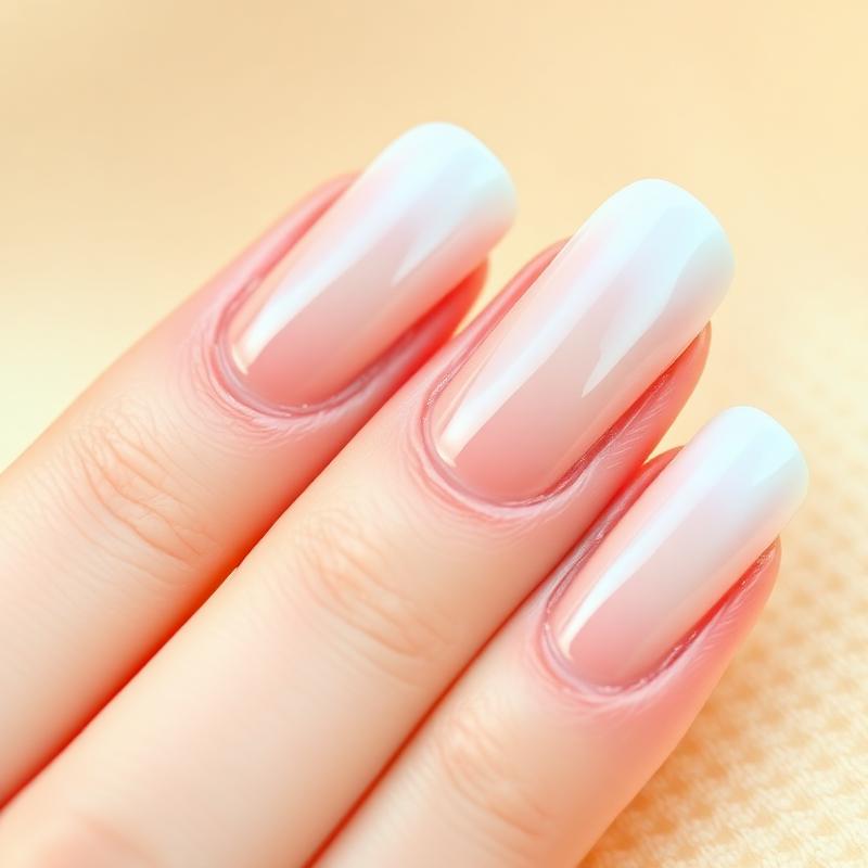 French manucure minimaliste